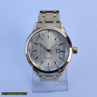 Elegant Stainless Steel Quartz Wrist Watch – Stylish & Durable