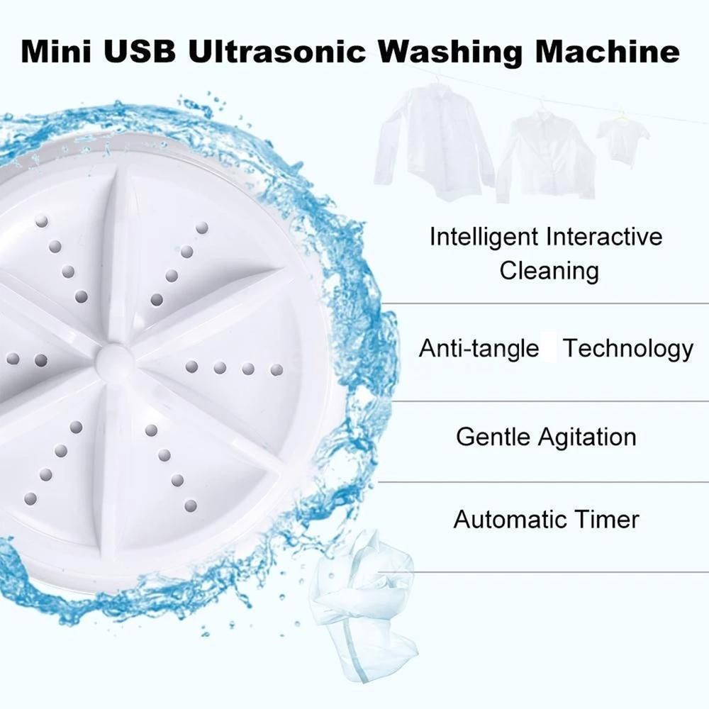 Portable Mini Washing Machine – Foldable Laundry Solution