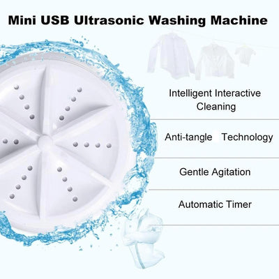 Portable Mini Washing Machine – Foldable Laundry Solution