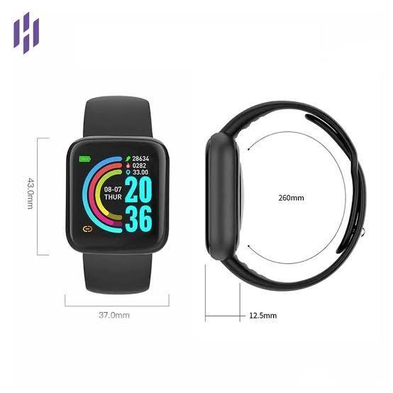 Smart Sports Watch – AMOLED Display, Waterproof, Heart Rate & Fitness Tracker