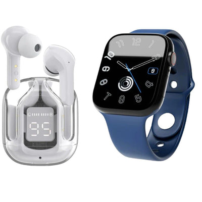 Series 9 Smartwatch with Air 31 AirPods – Bluetooth 5.0, Health Tracking